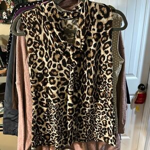 Prospect Leopard print blouse